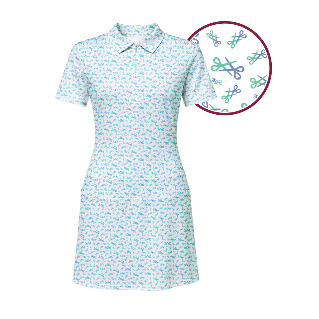 Scissor Sisters Short Sleeve Dress