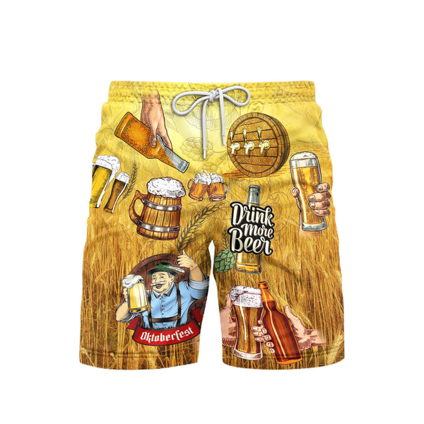 Festival Lovers Oktoberfest Man Beach Shorts For Men 