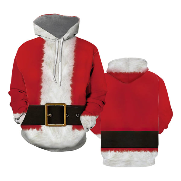 Santa Claus Custume Cosplay Hoodie