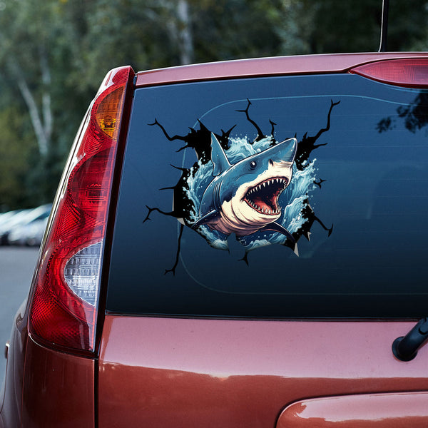 Shark 3D Vinyl Car Decal Stickers CS8208