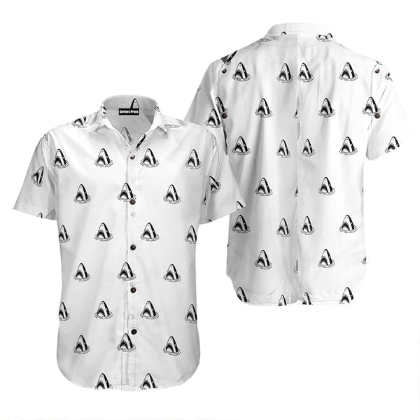 Shark Pattern Hawaiian Shirt