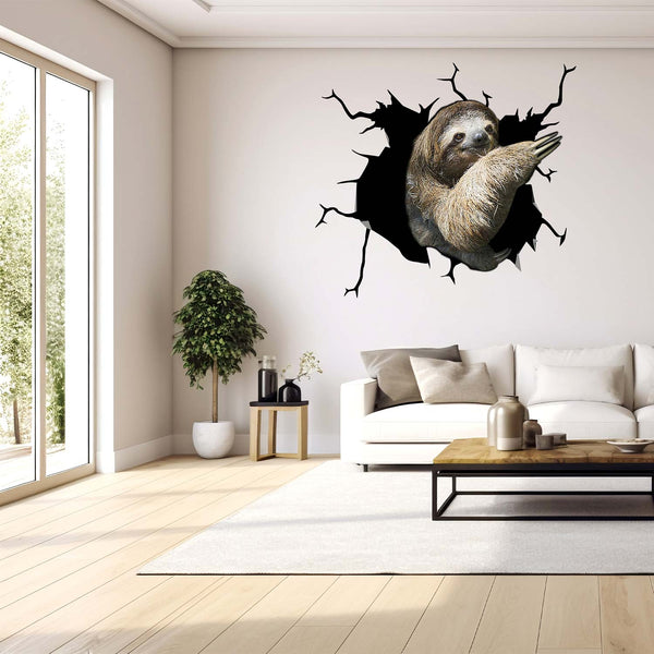 Sloth 3D PVC Wall Stickers SW1782