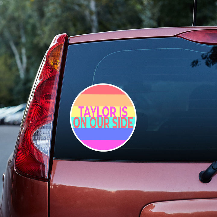 T-Swizz Is On Our Side 3D Vinyl Car Decal Stickers CS5665