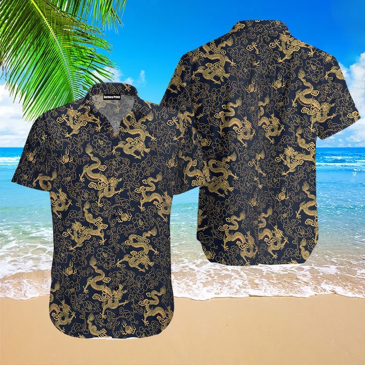 Traditional Chinese Dragon Hawaiian Shirt