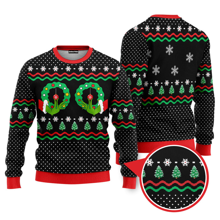 A Friend Is Like A Good Bra Funny Ugly Christmas Sweater 