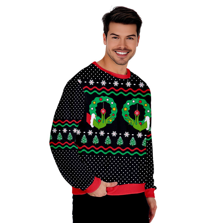 A Friend Is Like A Good Bra Funny Ugly Christmas Sweater 