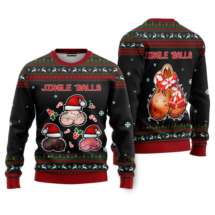 Jingle Balls Ugly Christmas Sweater