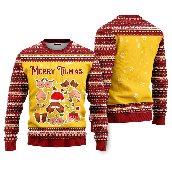 Merry Tilmas Funny Ugly Christmas Sweater