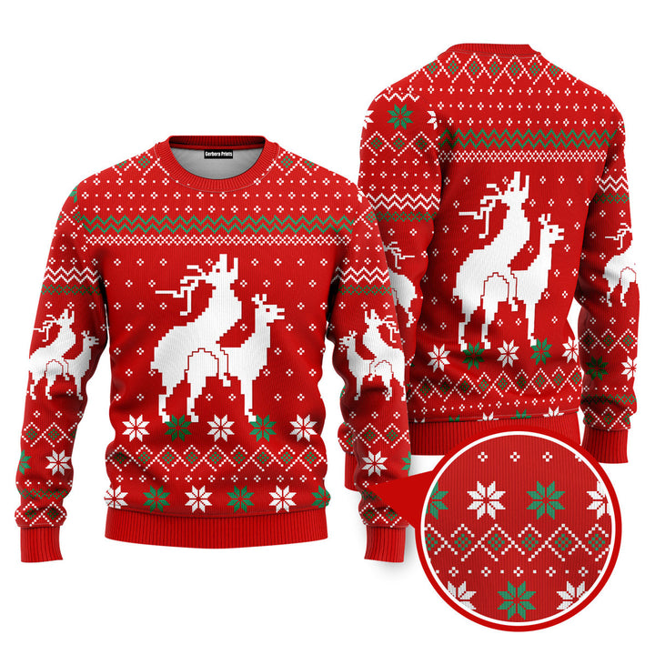 Raindeers Love Funny Ugly Christmas Sweater