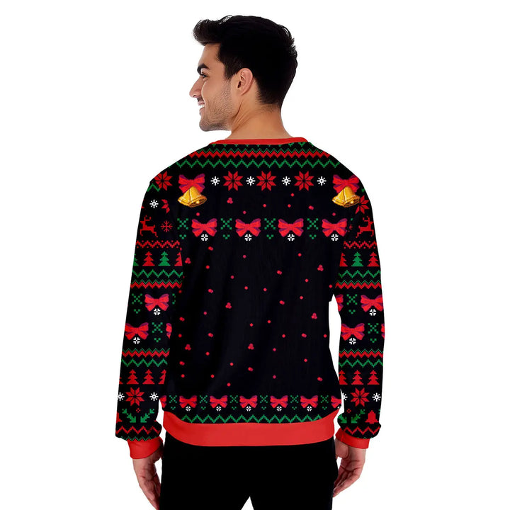 Jingle My Bells Funny Santa Funny Ugly Christmas Sweater