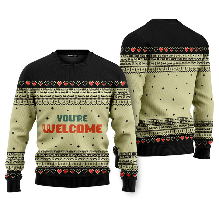 I Paused My Game Funny Ugly Christmas Sweater 