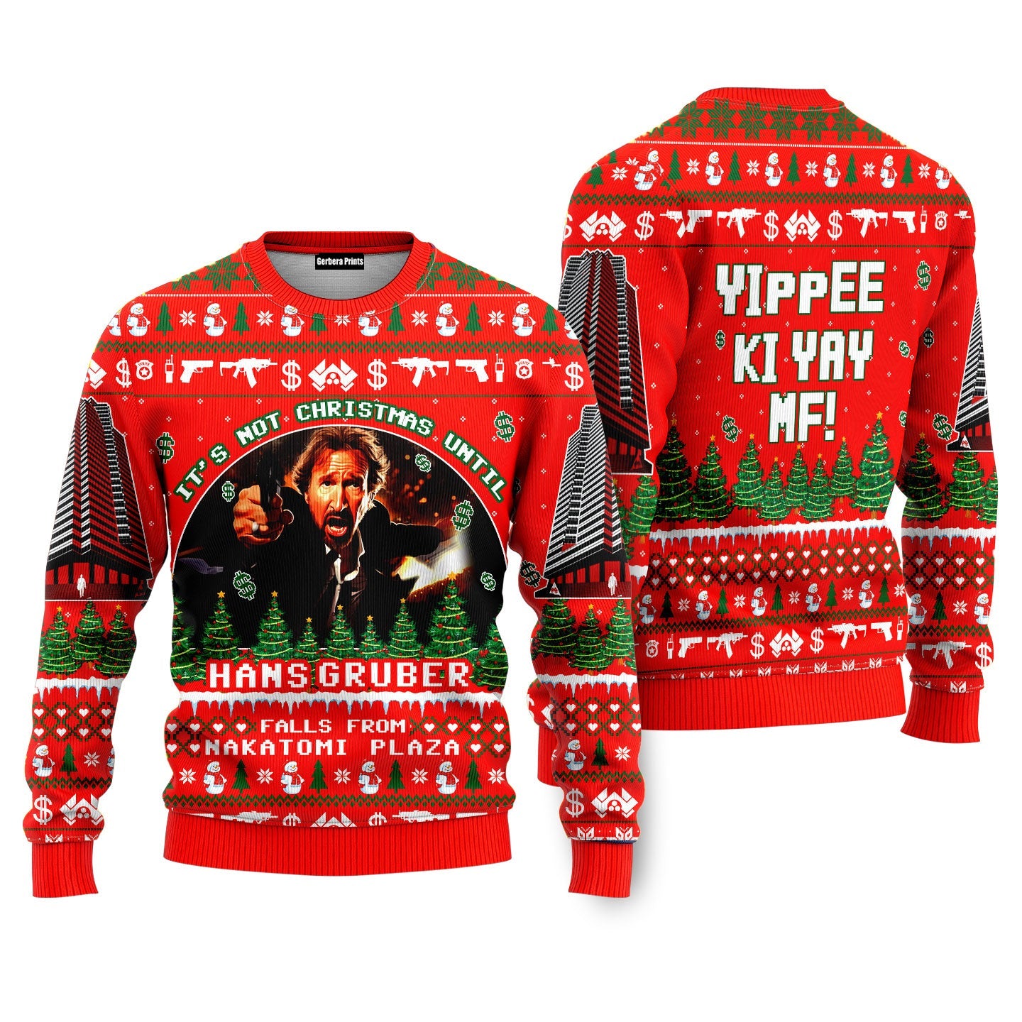 Nakatomi christmas sweater on sale