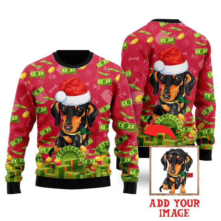 I Work Hard So That My Dog Can Have A Better Life Custom Christmas Sweater