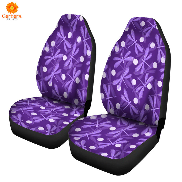 Violet Dragonfly Car Seat Cover Car Interior Accessories CSC5597