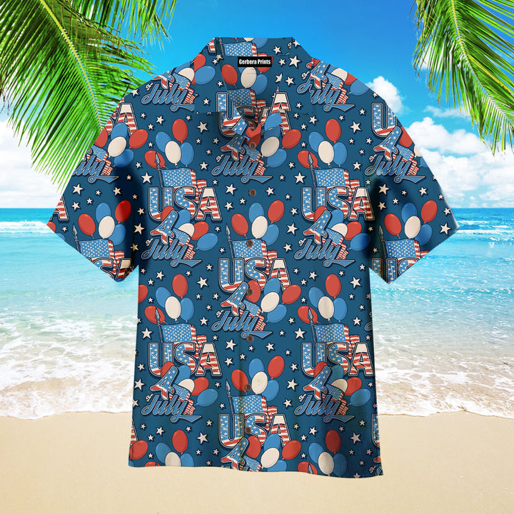 4th Of July Independence Day USA Hawaiian Shirt