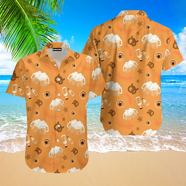 Oktoberfest Gift for Beer Lovers Aloha Hawaiian Shirts