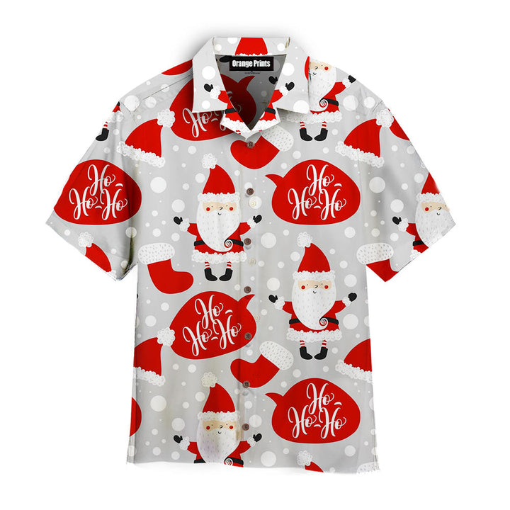 Ho's Santa Red Christmas Hawaiian Shirt