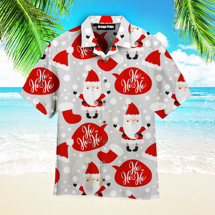 Ho's Santa Red Christmas Hawaiian Shirt