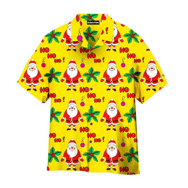 Yellow Christmas Let It Snow Hawaiian Shirt