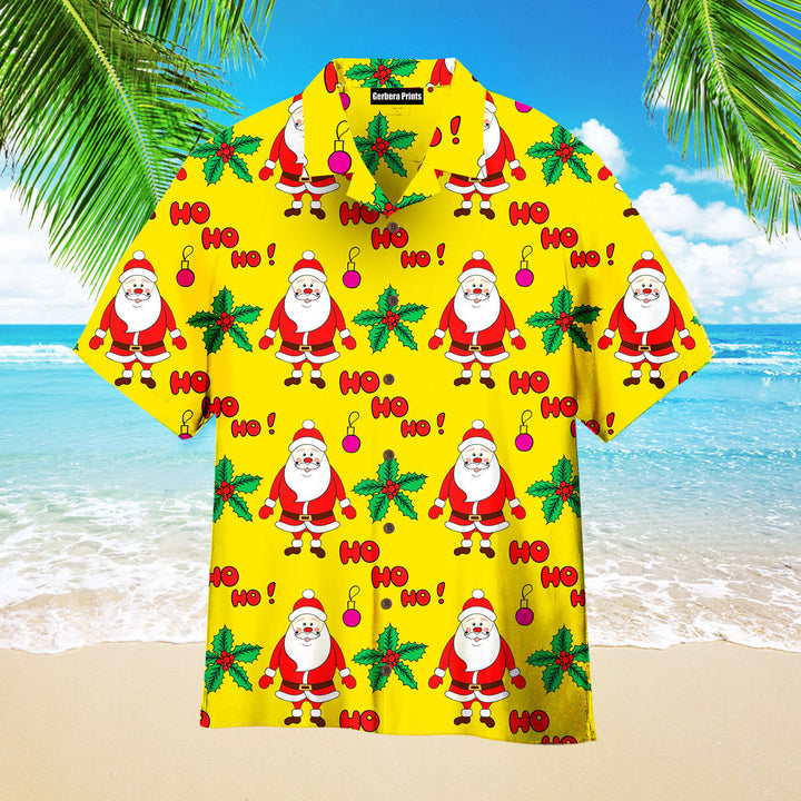 Yellow Christmas Let It Snow Hawaiian Shirt