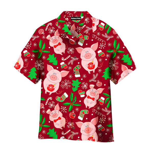 Merry Pigmas Christmas Hawaiian Shirt