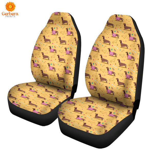 When I Need A Hand I Found Your Dachshund Pattern Car Seat Cover Car Interior Accessories CSC5361