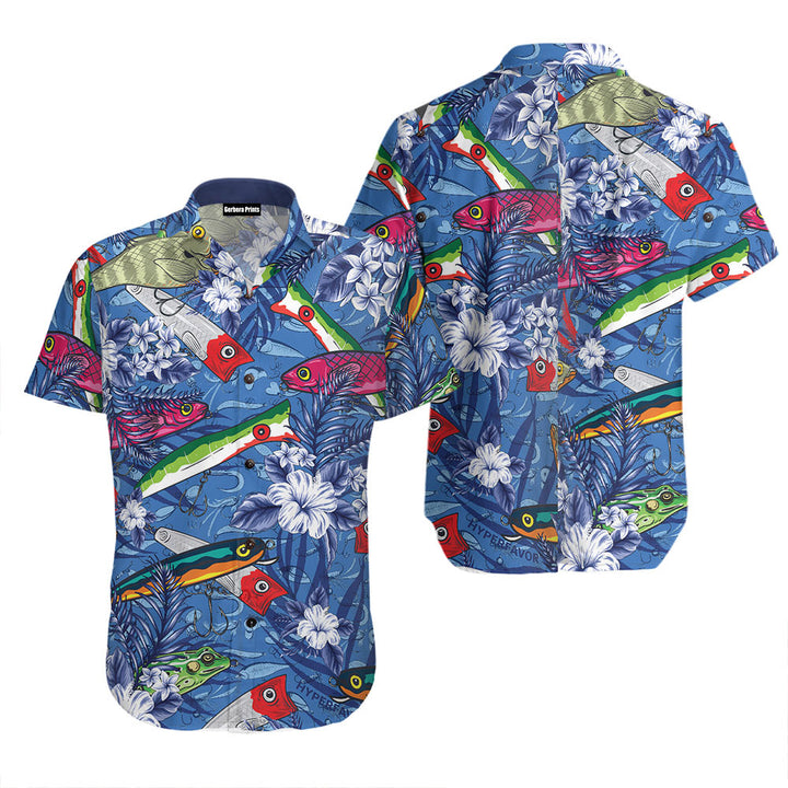 Where The Fish Fishing Hawaiian Shirt