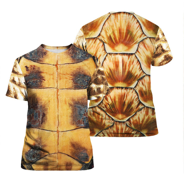 Yellow Turtle Halloween Costume T Shirt For Men & Women FHT1100