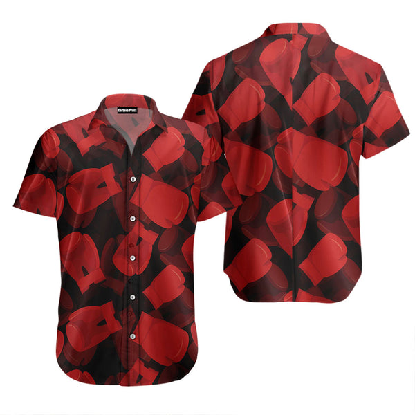 Amazing Boxing Pattern Aloha Hawaiian Shirt