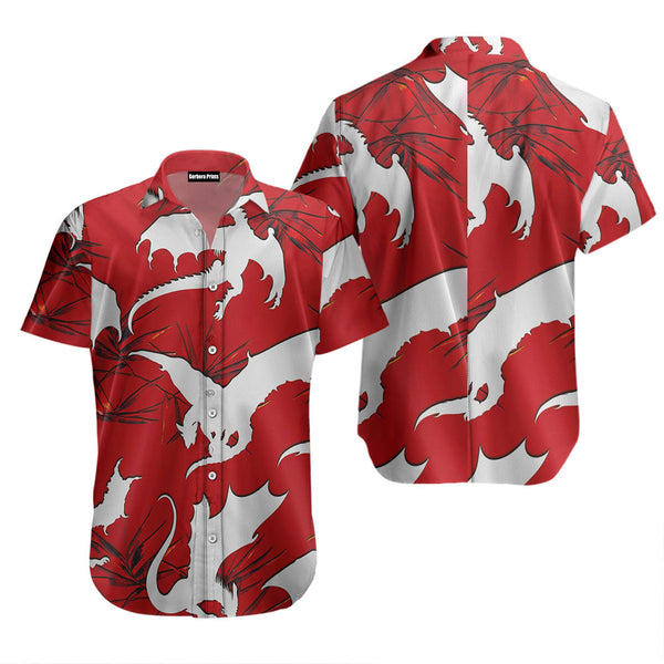 Amazing Dragon Pattern Aloha Hawaiian Shirt