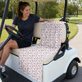 America 250 Fairways Full-Size Towel & Car Seat Cover - On a Golf Cart Seat