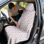 America 250 Fairways Full-Size Towel & Car Seat Cover - In the Car
