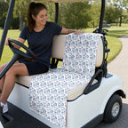 America Golf Full-Size Towel & Car Seat Cover - On a Golf Cart Seat