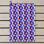 American Tatas Golf Towel - Laid Flat