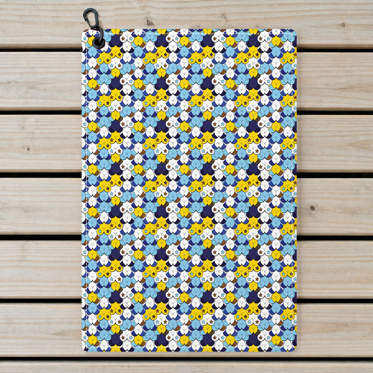 American Tatas Oktorberfest Golf Towel - Laid Flat