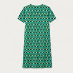 Toucan Tee Time Kids Dress - Back