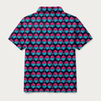 Synthwave Bogey Sun Youth Golf Polo - Back