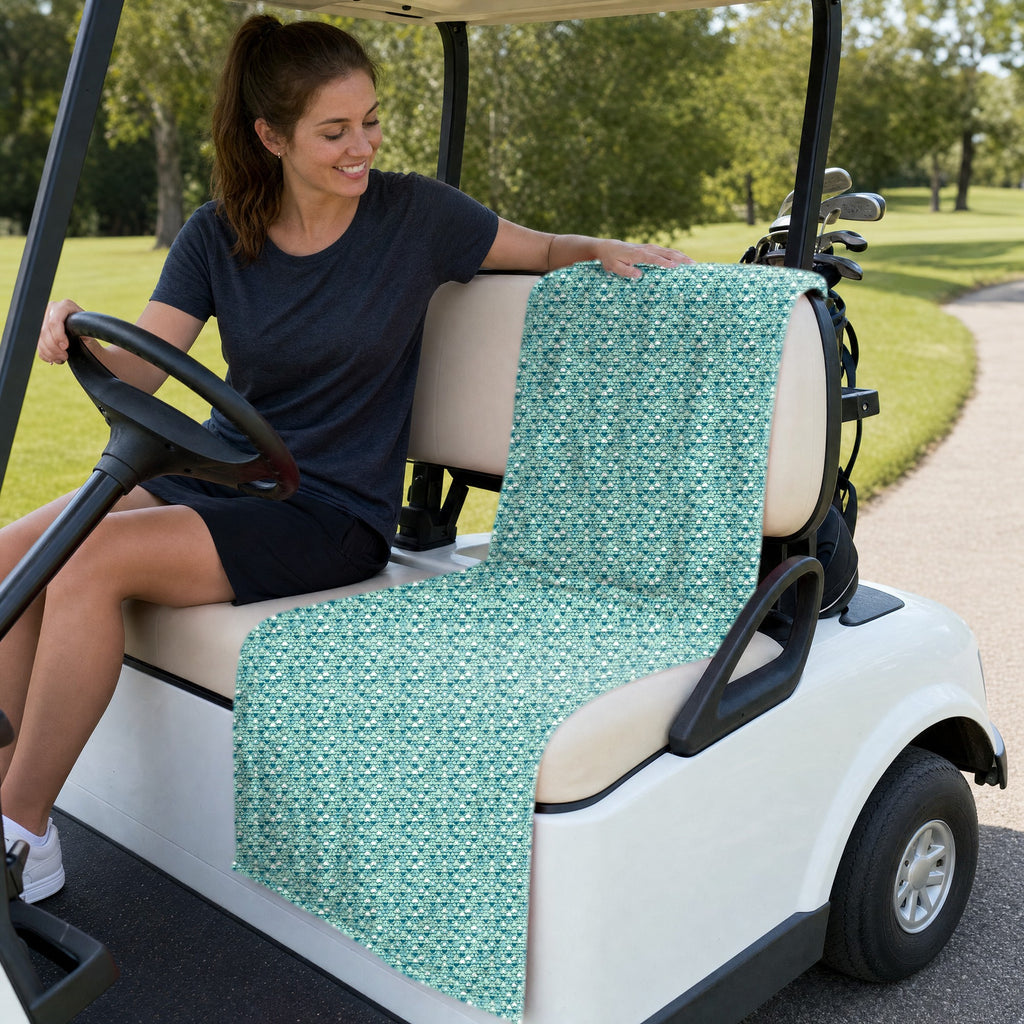 Badonkadonk Full-Size Towel & Car Seat Cover - On a Golf Cart Seat