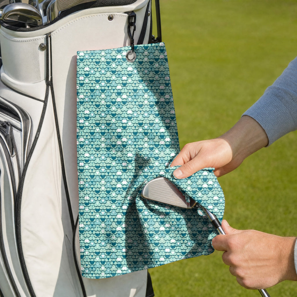 Badonkadonk Golf Towel - Cleaning a Club