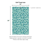 Badonkadonk Golf Towel - Size Chart