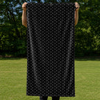 Ball & Wedge Full-Size Towel & Car Seat Cover - Held Open
