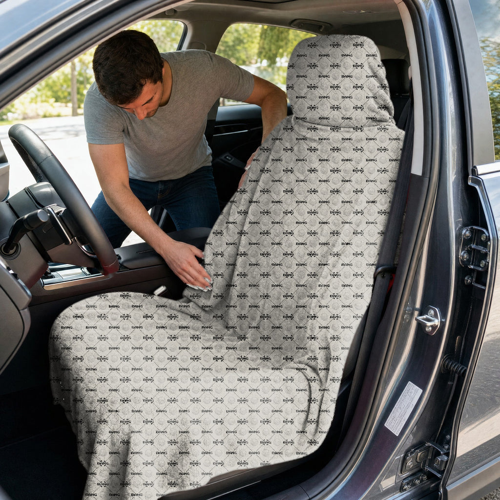 Bang Full-Size Towel & Car Seat Cover - In the Car