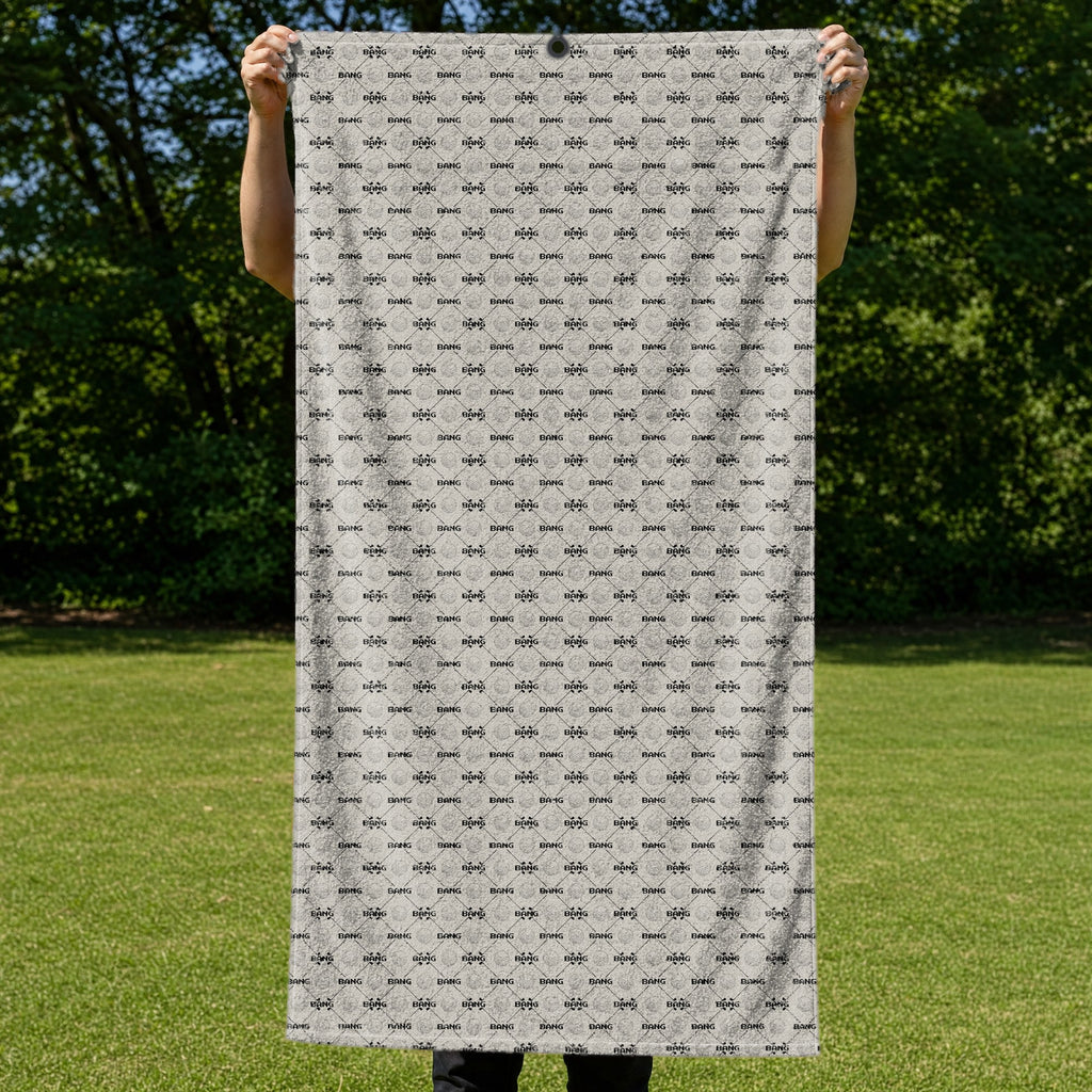 Bang Full-Size Towel & Car Seat Cover - Held Open