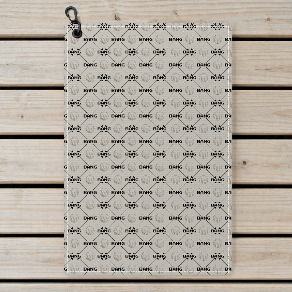 Bang Golf Towel - Laid Flat