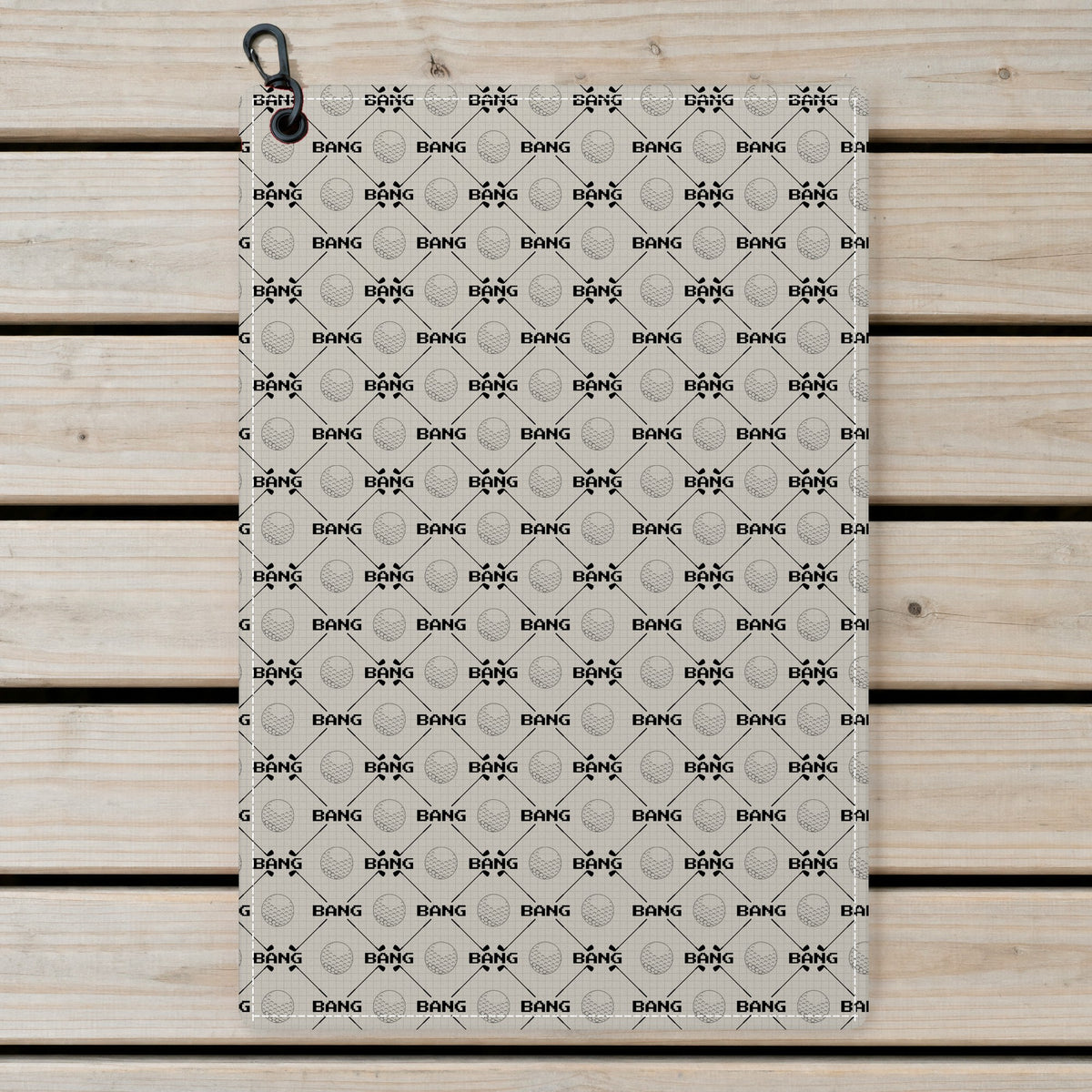Bang Golf Towel - Laid Flat