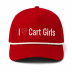 I Heart Cart Girls Rope Hat