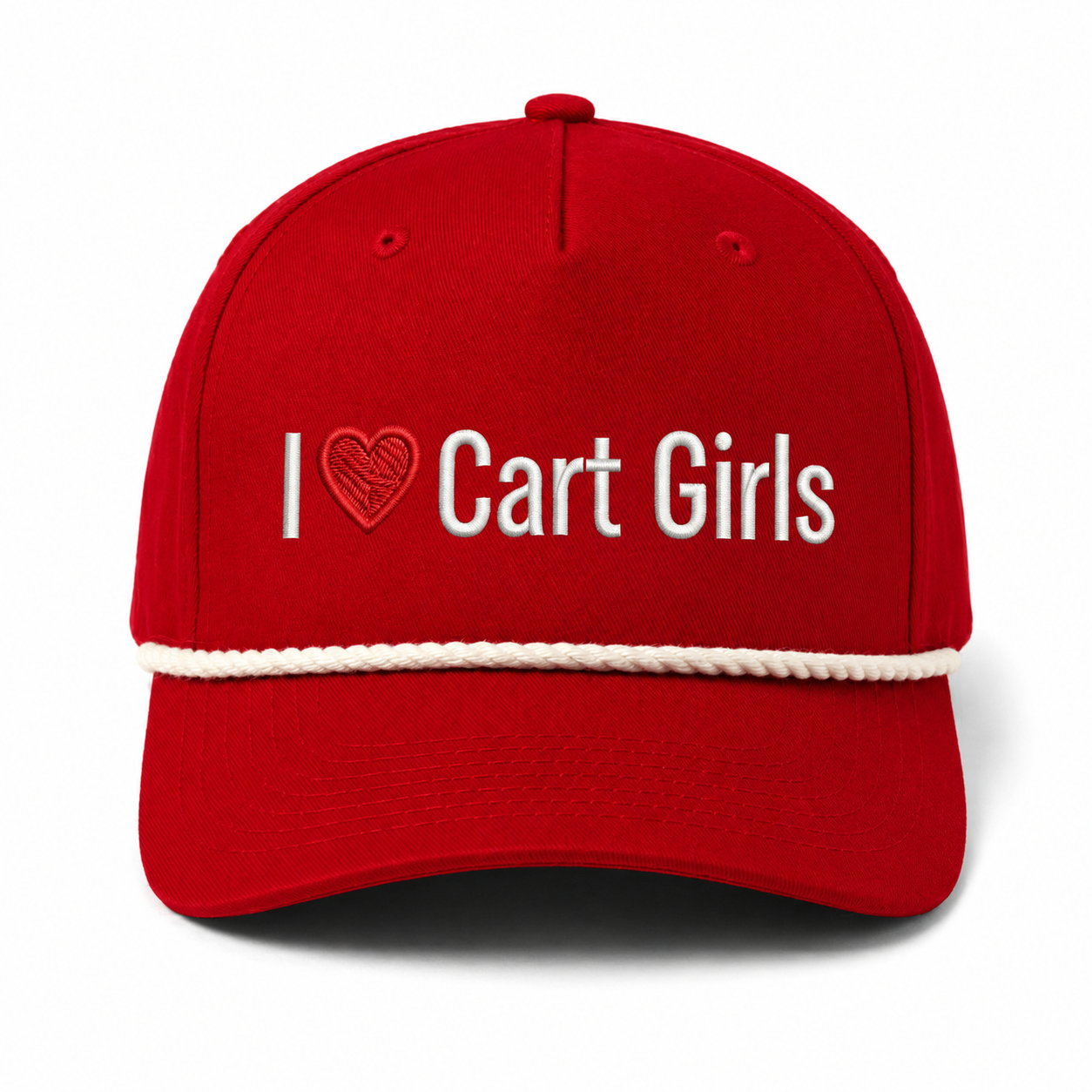 I Heart Cart Girls Rope Hat