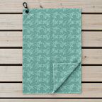 Bean Flicker Golf Towel - Laid Flat