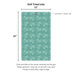 Bean Flicker Golf Towel - Size Chart