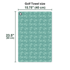 Bean Flicker Golf Towel - Size Chart